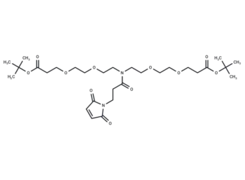 N-Mal-N-bis(PEG2-C2-Boc)