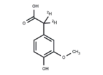 (4-Hydroxy-3-methoxyphenyl)acetic-2