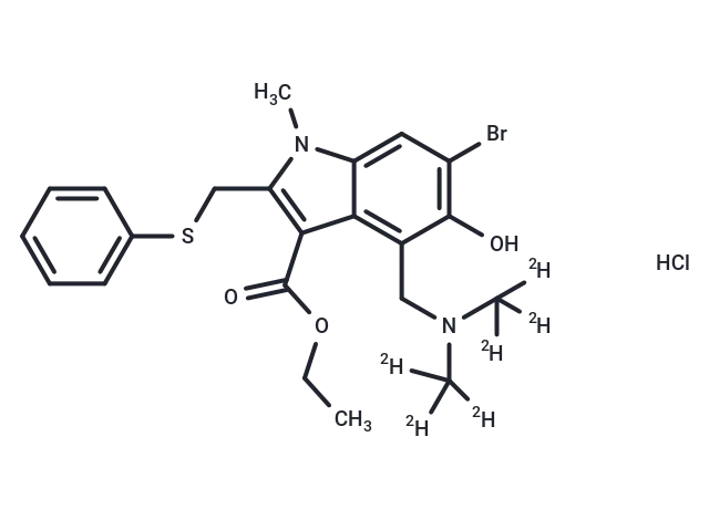 Arbidol-d6 Hydrochloride