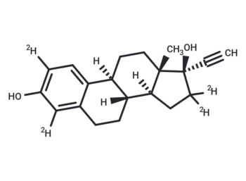 17α-Ethynylestradiol-2,4,16,16-d4