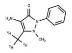 4-AMinoantipyrine-d3