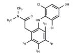 4′-Hydroxy Diclofenac-d4 (Major)