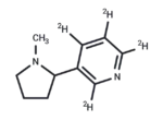 (+/-)-NICOTINE-d4