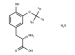 3-Methoxy-L-tyrosine-d3 monohydrate