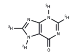 6-Hydroxypurine-d4