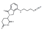 Lenalidomide 4′-alkyl-C3-azide