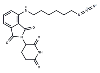 Pomalidomide 4'-alkylC6-azide