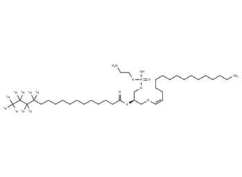 1-1(Z)-Hexadecenyl-2-Palmitoyl-d9-sn-glycero-3-PE