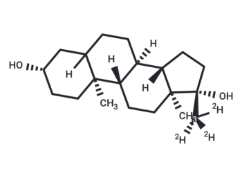 17-Methyl-5α-androstane-3β,17β-diol-d3