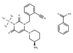 (S)-Alogliptin Benzoate Salt-13C-d3