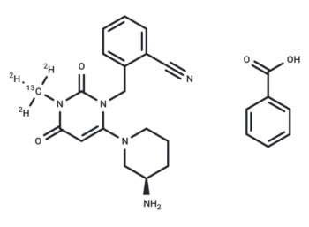 (S)-Alogliptin Benzoate Salt-13C-d3
