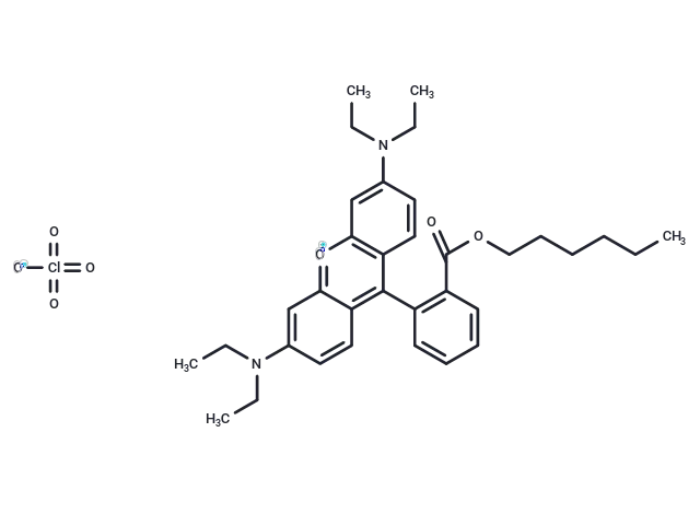 Rhodamine B hexyl ester perchlorate