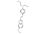 2-N-Ethyl-p-(6-methoxybenzothiazol-2-yl)azoanilinoethanol
