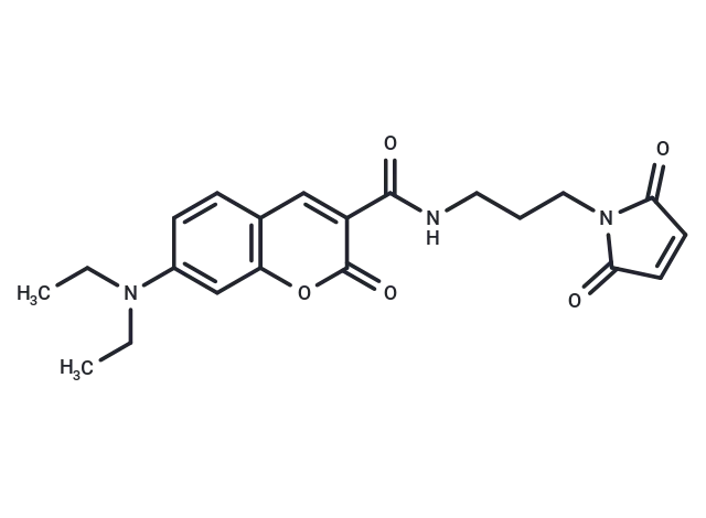 7-Diethylamino-3-N-(4-maleimidopropyl)carbamoylcoumarin