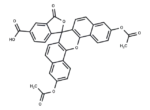 5(6)-Carboxynaphthofluorescein diacetate