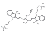 Alkyne cyanine dye 718