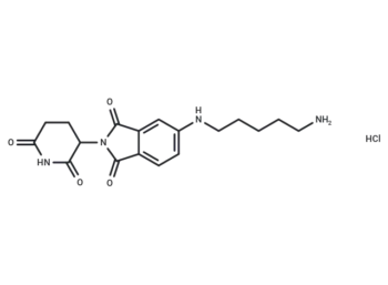 Pomalidomide-5-C5-NH2 hydrochloride