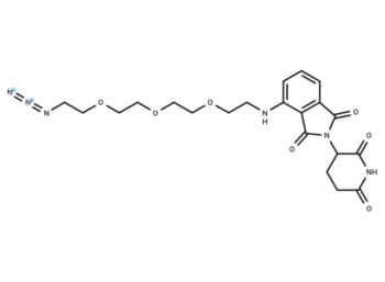 Pomalidomide 4'-PEG3-azide