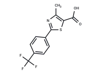 4-methyl-2-(4-(trifluoromethyl)phenyl)thiazole-5-carboxylic acid