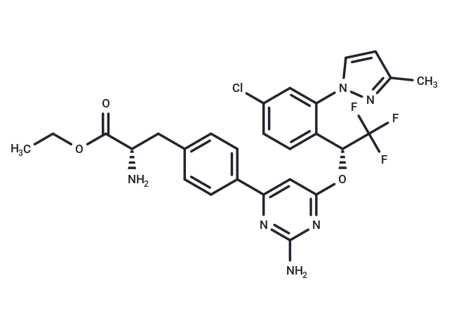 Telotristat ethyl