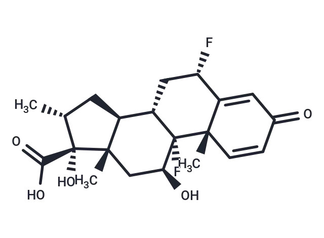 Fluticasone 17β-Carboxylic Acid