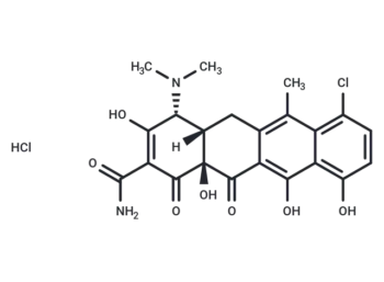 4-Epianhydrochlortetracycline (hydrochloride)