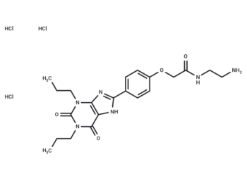 Xanthine amine congener trihydrochloride