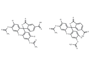 5(6)-Carboxy-2′,7′-dichlorofluorescein diacetate