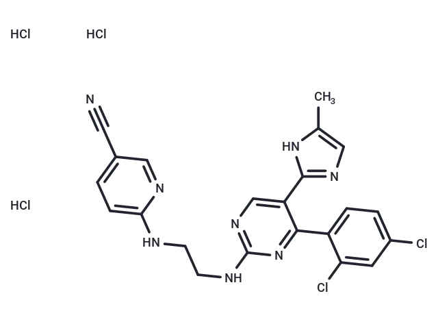 Laduviglusib trihydrochloride