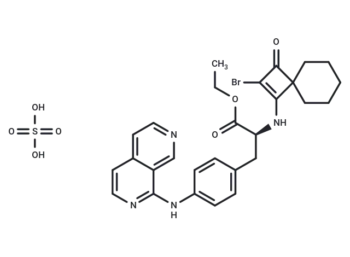 Zaurategrast ethyl ester sulfate