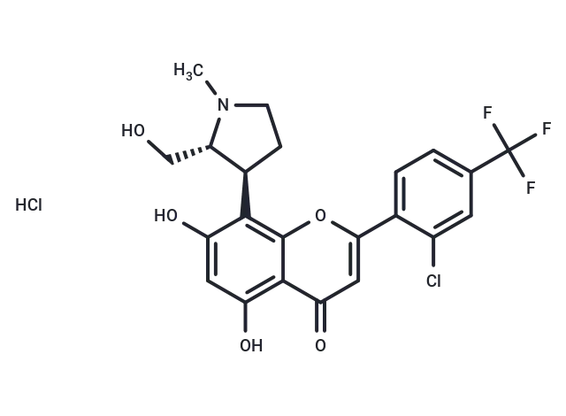 Voruciclib hydrochloride