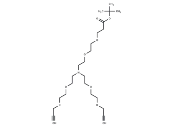 N-(PEG2-Boc)-N-bis(PEG2-propargyl)
