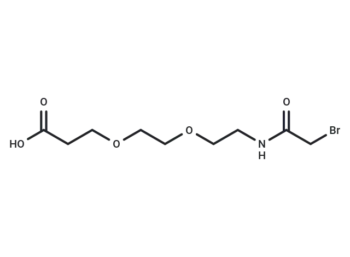 Bromoacetamido-PEG2-C2-acid