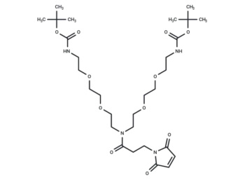 N-Mal-N-bis(PEG2-NH-Boc)