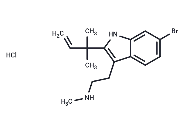 Desformylflustrabromine hydrochloride