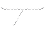 N-(Aminooxy-PEG2)-N-bis(PEG3-propargyl)