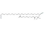 N-(Boc-PEG2)-N-bis(PEG3-azide)