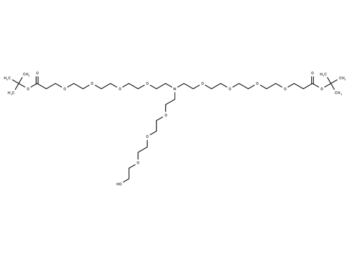 N-(Hydroxy-PEG3)-N-bis(PEG4-Boc)