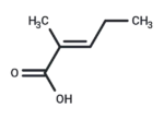 (E)-2-Methyl-2-pentenoic acid