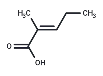 (E)-2-Methyl-2-pentenoic acid