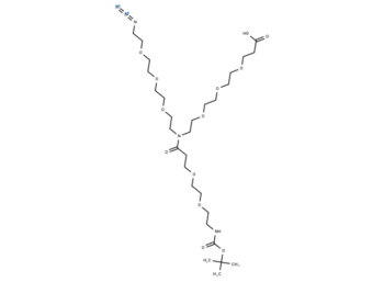 N-(Azido-PEG3)-N-(PEG2-NH-Boc)-PEG3-acid