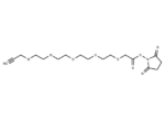 Propargyl-PEG4-O-C1-NHS ester