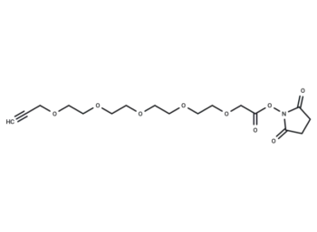 Propargyl-PEG4-O-C1-NHS ester