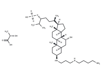 Squalamine lactate