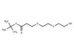 Thiol-PEG2-t-butyl ester 1 Thiol-PEG2-t-butyl ester