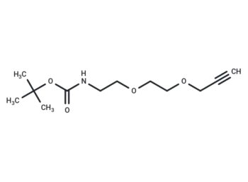 Propargyl-PEG2-NHBoc