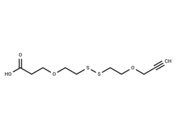 Propargyl-PEG1-SS-PEG1-acid