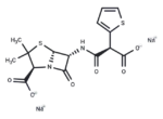 Ticarcillin disodium 1 Ticarcillin disodium