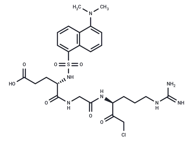 Dansyl-Glu-Gly-Arg-Chloromethylketone
