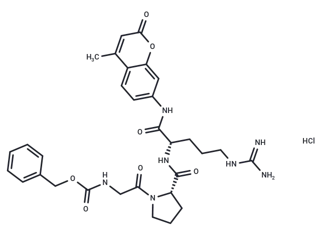 Z-Gly-Pro-Arg-AMC hydrochloride